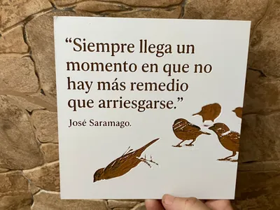 3D HueForge Frame – José Saramago Quote