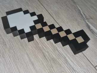 Minecraft Basic Iron Shovel With AMS