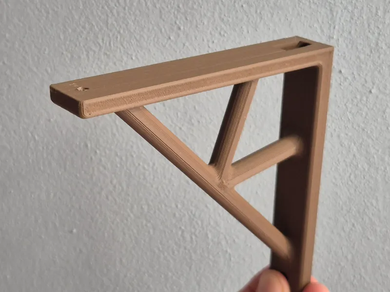 Corner brace shelf bracket