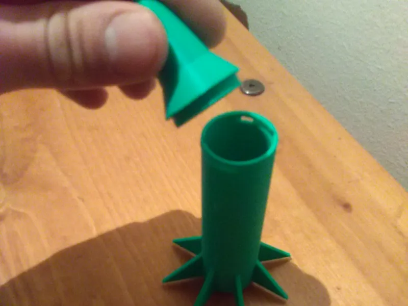 rocket with lid
