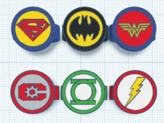 Justice league Ring