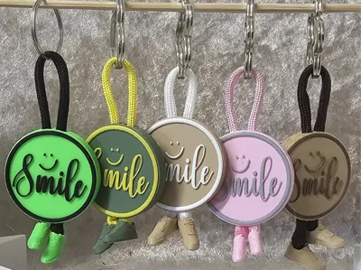 Smile Keychain - Smile Keychain