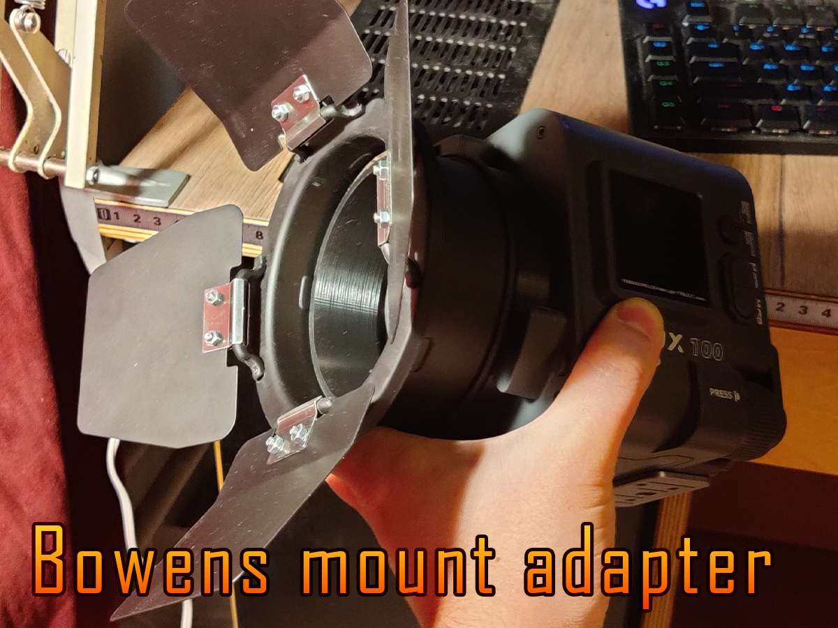 Bowens mount adapter