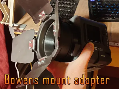 Bowens mount adapter