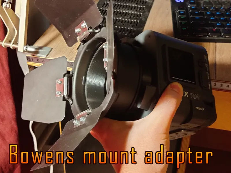 Bowens mount adapter