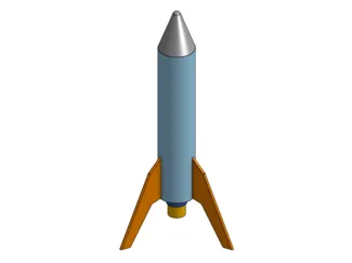 Flying Model Rocket