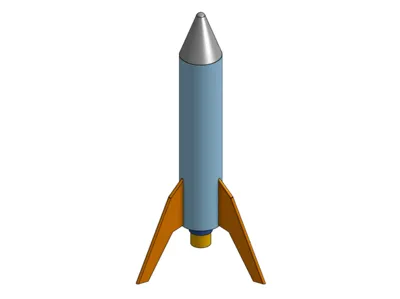 Flying Model Rocket