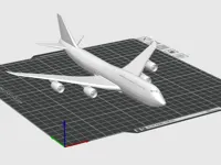 Maquette Boeing 747-8i, 216 x 242 x 58 mm — photo 1