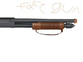 dummy toy shotgun