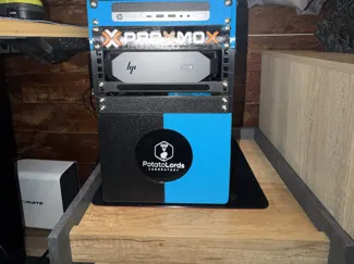 10-Inch Rack PSU Cradle — Power Supply Holder