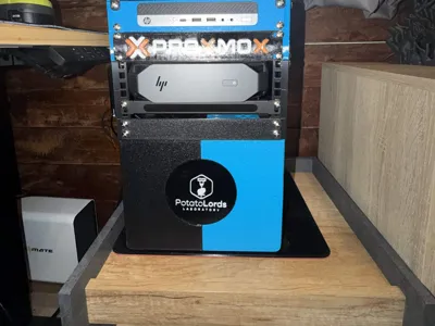 10-Inch Rack PSU Cradle — Power Supply Holder