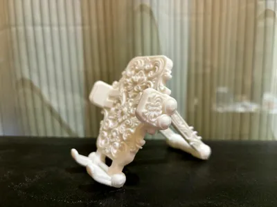 Baroque Embossed Phone Stand