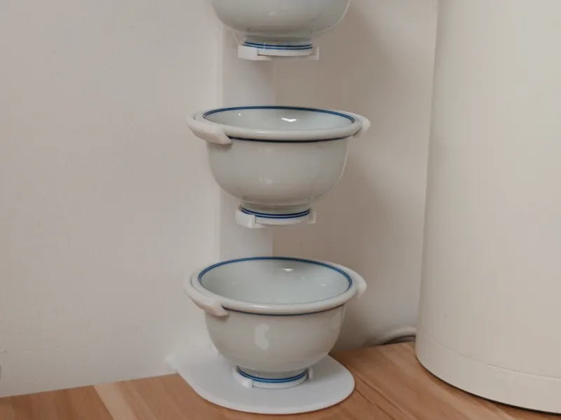 极简桌面悬空茶杯支架-Minimal Desk Floating Cup Stand