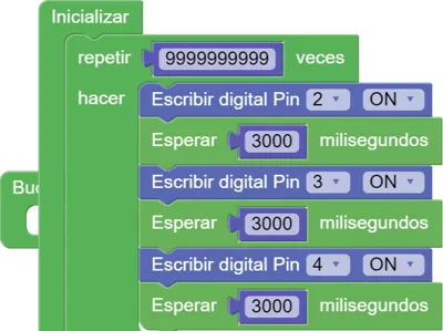 LED traffic light for Arduino