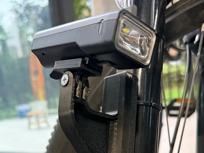 自行车灯gopro支架（探路蜂，适配底部滑槽尺寸14.5mm*42mm）