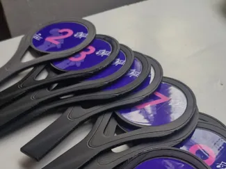 Paletas Bailando/cantando 3D Personalizables 