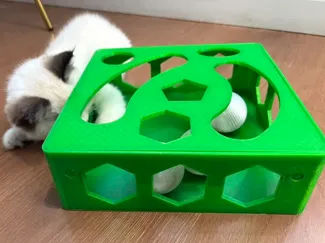 猫玩具，追逐，猫咪自嗨，有响声吸引小猫
