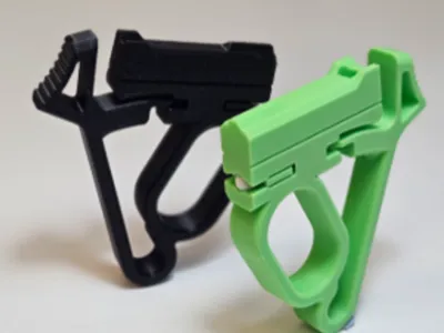 Print in Place BB gun(with pellets)
