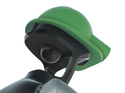 Karlz Screw-On G1 RealSense Camera D435 Hardhat