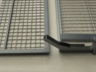 135 Degree RC Track Fence Support Bracket