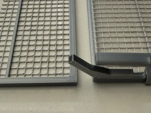 135 Degree RC Track Fence Support Bracket