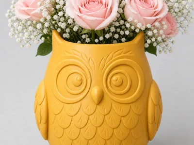 Owl Vase