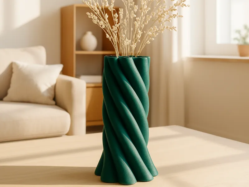 Twisted Vase - Flower Pot