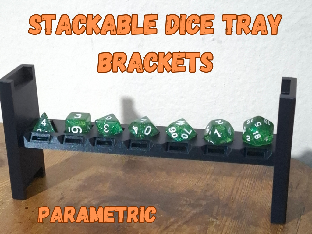 The Master's Dice Rack (Parametric)