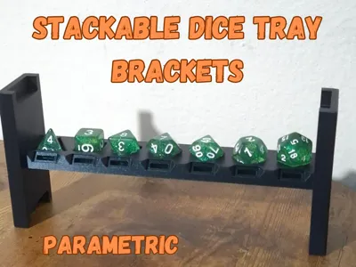 The Master's Dice Rack (Parametric)