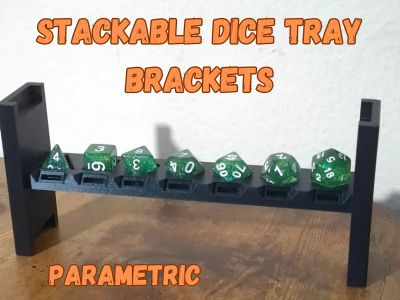 The Master's Dice Rack (Parametric)