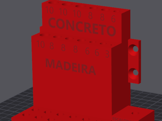 Suporte para brocas / Drill bit holder