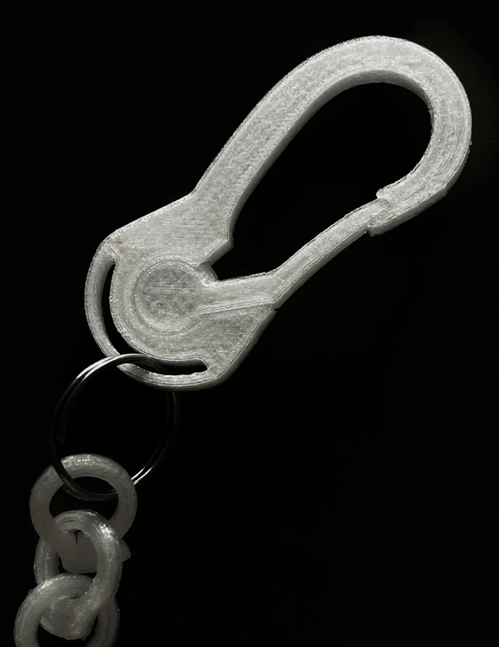 Mini Click Carabiner (31) Keychain Attachment - Free 3D Print Model ...