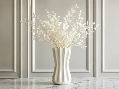 Aura petal — Decorative Spiral Vase