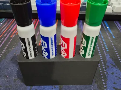 Magnetic White Board Expo Marker Holder