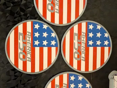 America 250 Coaster