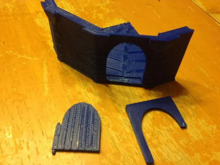 12-Sided Tower Accessory - Reversible Door Section
