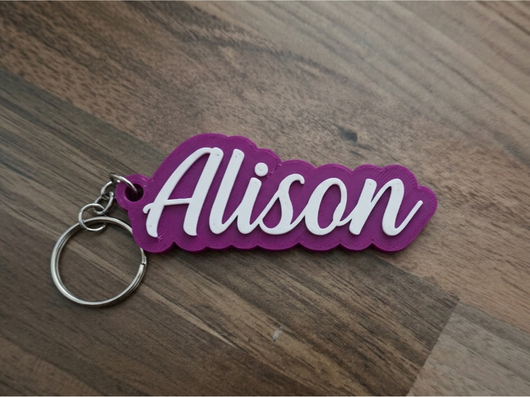 Alison keychain - llavero