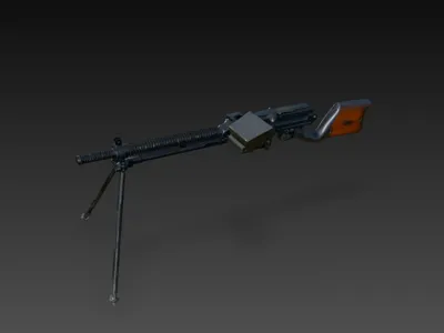 Japanese Type 11 Light Machine Gun
