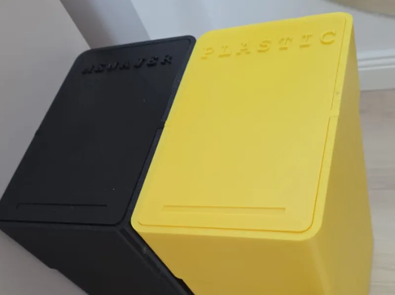 Trash can for furniture