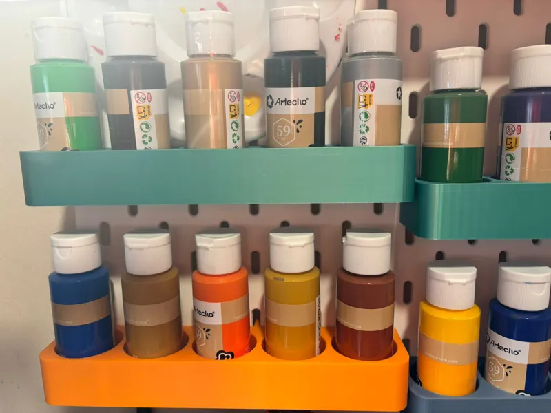 soporte pinturas 40cm ikea skadis