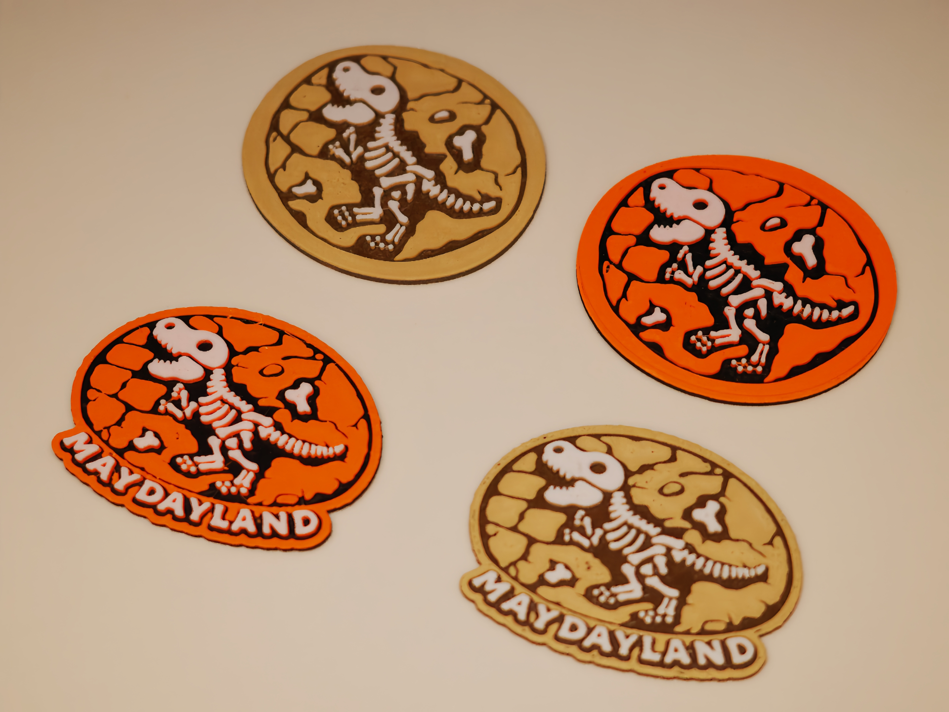 【无需AMS】五月天 自然博物馆同款 恐龙徽章 谷子  maydayland 卜卜 互黑物料 物料 