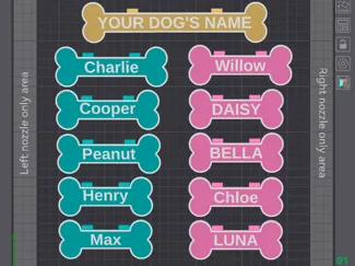 Customizable Dog Crate Tag (Parametric)