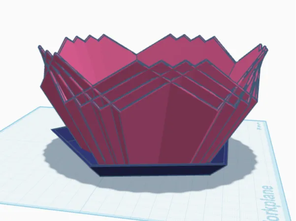 Pentagon Flower Pot