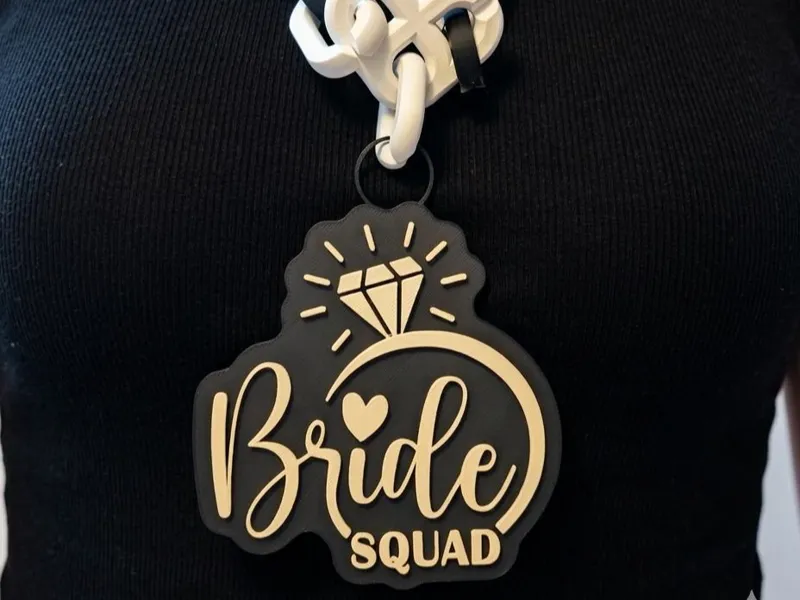 Bride Squad Hype Chain Pendant