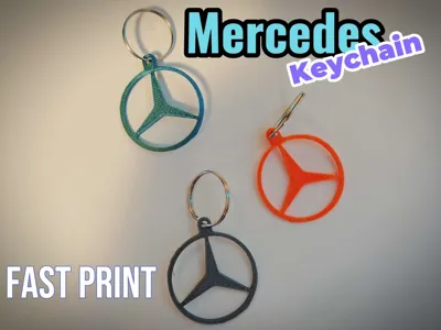 Mercedes Keychain
