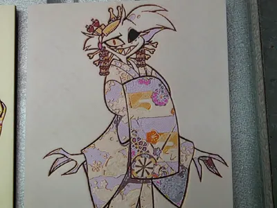 Angel Dust kimono hueforge
