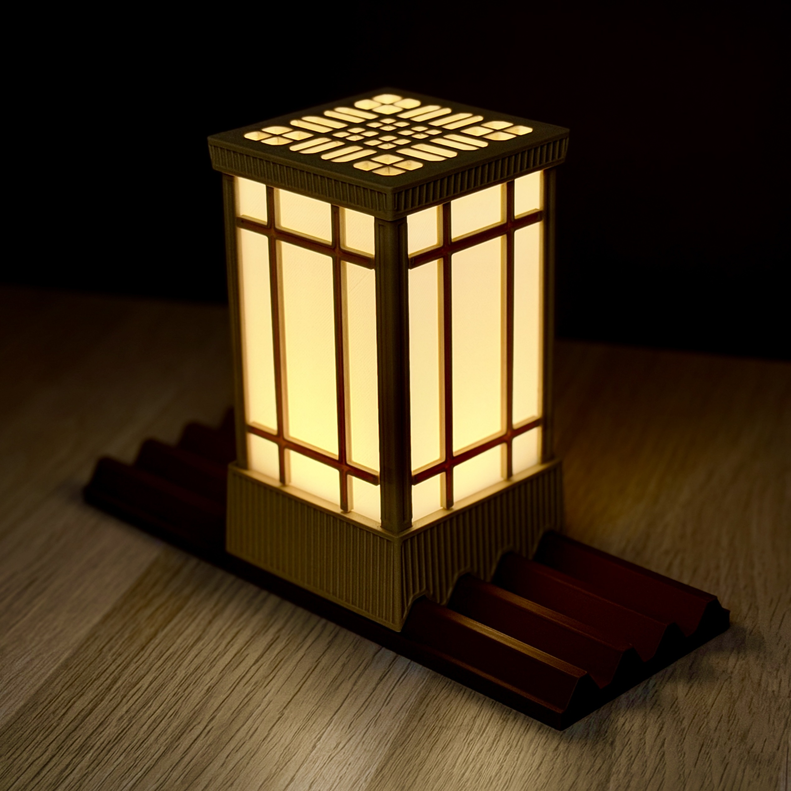 Moku - Modular Desk System - Shoji Lantern - Free 3D Print Model