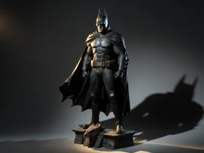 Batman on the Ledge