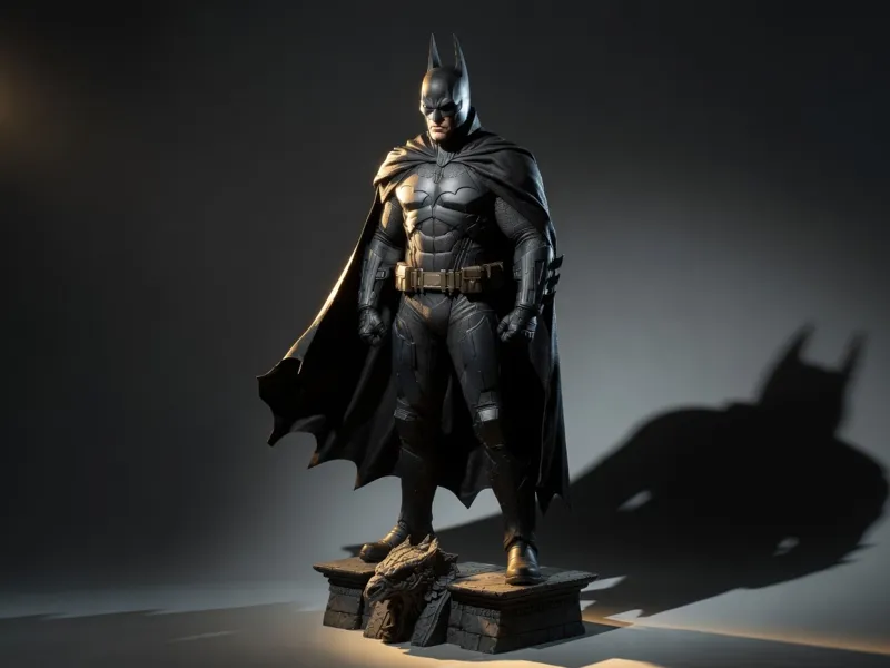 Batman on the Ledge