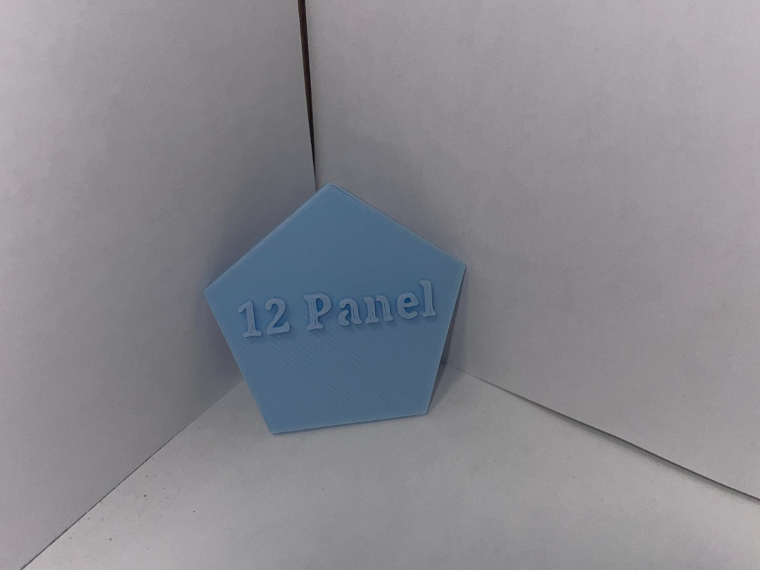 12 Panel Hacky Sack Stencil